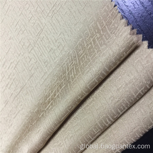 Shinning Jacquard Polyester Spandex Clothes Fabric